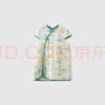 巴厘小豬【斷碼清倉】女寶寶連衣裙夏季中式公主裙兒童衣服短袖服女童裙子 高山流水 100 曬單實拍圖