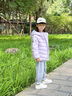 巴拉巴拉童裝兒童排骨羽絨服男童女童親子裝輕薄內膽2025年新款冬裝外套潮 云粉紫-連帽-白鴨絨 清潔度1000+ 120 充絨量42g 曬單實(shí)拍圖