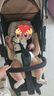 babyboat貝舟B5嬰兒車雙向輕便折疊高景觀新生寶寶可坐躺0-3歲遛娃手推車 5代 雅致咖+3D護脊坐墊 曬單實拍圖