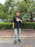 馬克華菲復古錐形牛仔褲男2025新款秋季男士褲子寬松潮牌百搭九分褲子男 曬單實(shí)拍圖