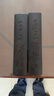 六品堂 鎮(zhèn)尺實木一對黑梓木書法鎮(zhèn)紙學生初學者小號中國風壓書壓尺壓紙 18cm 空谷幽蘭1對 曬單實拍圖