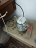 容聲（RONGSHENG）燒水壺全自動上水電熱水壺茶臺燒水壺一體茶具套裝家用控溫保溫一體泡茶壺電水壺全自動電熱水壺 0.8L 玻璃保溫款(37*20cm)無水自動續(xù)水 曬單實(shí)拍圖