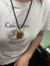 焱金鑫黃金平安無事牌吊墜999足金包足銀大氣百搭男女款吊墜節(jié)日送爸爸 平安無事牌吊墜-總重約30克 包金3.3克【金珠款】 曬單實(shí)拍圖