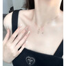 竹節(jié)手鏈女銀手鏈時(shí)尚小眾輕奢飾品首飾生日禮物女和田玉手串 和田玉有你足夠項(xiàng)鏈 曬單實(shí)拍圖