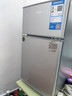奧克斯小冰箱家用小型迷你冷藏冷凍兩用出租房宿舍用節(jié)能省電寢室辦公室電冰箱 【熱賣款 升級凈化去味】22A126DW銀 曬單實拍圖