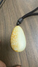 映和 新疆和田玉籽料原石手把件羊脂玉白玉原石籽帶皮手玩把件玉石 附證書 曬單實(shí)拍圖