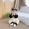 迪士尼（Disney）2025新款嬰兒衣服春秋季一歲男寶寶周歲禮服洋氣痞帥連體外出春裝 拼色哈衣 66cm 曬單實(shí)拍圖