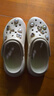 卡駱馳（CROCS）檀健次同款經(jīng)典泡芙洞洞鞋百舒適男沙灘鞋女鞋休閑鞋|207521 石英粉-6UR(含智必星) 36 (220mm) 37 曬單實(shí)拍圖
