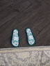 潮韻月2025新款水晶涼拖鞋女夏季外穿時(shí)尚家用網(wǎng)紅宿舍家居室內一字拖女 水晶圓點(diǎn)藍色-小趴貓 38-39 偏小一碼 曬單實(shí)拍圖