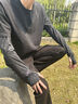 貓人冰袖男士夏季冰絲防曬袖套男跑步運(yùn)動(dòng)戶(hù)外防紫外線(xiàn)錦綸面料袖套 黑色 均碼 1雙 曬單實(shí)拍圖