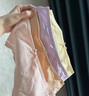黛爾佳人女士內褲女10A抗菌襠新疆棉中腰無痕運氣少女生四季大碼三角短褲 曬單實拍圖