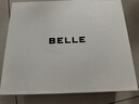 百麗（Belle）七夕禮物舒適牛津鞋女25春新商場(chǎng)款真皮厚底休閑鞋D2Y1DAM5 黑色 【經(jīng)典百搭】 35 (225mm) 曬單實(shí)拍圖