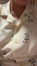 貓人【涼感冰絲】女士睡衣女夏季仿真絲緞面碎花清新印花女生家居服 曬單實(shí)拍圖