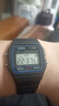 卡西歐（CASIO）小方塊簡約復古防水電子學生表男女手表情人節(jié)禮物 F-91W-1 曬單實拍圖