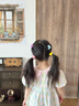 京厽兒童彩色發(fā)圈不傷發(fā)高馬尾扎頭繩女童毛巾圈學(xué)生高彈發(fā)繩皮筋 1&淺色系波浪24根 曬單實(shí)拍圖