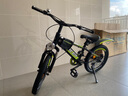 永久（FOREVER） 兒童自行車(chē)6-10歲自行車(chē)兒童單車(chē)兒童自行車(chē)小孩自行車(chē)兒童山地 標配黃|單速+輻條輪+后貨架+禮包 18寸【適用身高120-150cm】 曬單實(shí)拍圖