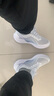 361°運(yùn)動鞋男鞋飛魚4秋季網(wǎng)面透氣撞色漸變跑步鞋緩震耐磨體測鞋 361度白/冰河藍(lán) 43 曬單實(shí)拍圖
