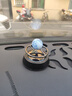 優(yōu)束車(chē)載太陽(yáng)能星球視覺(jué)懸浮旋轉擺件科技創(chuàng  )意車(chē)內裝飾品香薰持久淡香 時(shí)尚銀【地球】 飄起來(lái)了 曬單實(shí)拍圖