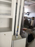 傲墨軒歐式實木鞋柜進門入戶隔斷屏風(fēng)玄關(guān)柜家用客廳鞋柜掛衣架一體靠墻 奶油白+兩門+長120【右換鞋凳】 曬單實拍圖
