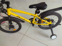 鳳凰兒童自行車(chē)3-6-8-10-12到15歲男女孩單車(chē)自行車(chē)2025新款單車(chē) 梔子黃【單速輻條輪】99%裝+碟剎 18寸【建議身高115-130cm】 曬單實(shí)拍圖