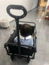 探險者（TAN XIAN ZHE）戶(hù)外拉車(chē)折疊小拖車(chē)推車(chē)折疊輕便旅行車(chē)野炊車(chē)小推車(chē)擺攤拉貨車(chē) 160L平折款【推車(chē)+桌板】3CM輪 曬單實(shí)拍圖