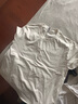 布衣傳說【100%棉】短袖t恤男士純色打底衫半袖上衣服潮 藏青 2XL 曬單實(shí)拍圖