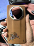 LLLIMITED LUXURYCASES適用華為Mate70Pro+/Mate70RS/MateX6 LLC麒麟凱夫拉手機殼新款超薄碳纖維紋商務(wù)保護殼 黃金麒麟 Mate70RS 曬單實拍圖