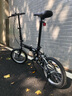 大行（DAHON）KT610折疊自行車(chē)16英寸單速男女學(xué)生上班上學(xué)城市通勤單車(chē) 黑色 曬單實(shí)拍圖