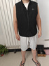 FPA三防輕量哈梭運動戶外馬甲夏季薄款潮流情侶美式高級感半高領(lǐng)背心 黑色 XL 曬單實拍圖
