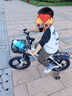 飛鴿兒童自行車(chē)3-4-6-10歲寶寶腳踏車(chē)男孩女孩童車(chē)超輕單車(chē) 【豪華減震款】一體輪 珍珠白 16寸【適合105-130CM】 曬單實(shí)拍圖