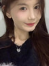 自由說(shuō)平安鎖銀項鏈女士輕奢小眾長(cháng)命鎖吊墜實(shí)用520情人節禮物送女朋友 平安鎖項鏈【精美禮盒】 曬單實(shí)拍圖