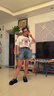Navigare意大利小帆船女士休閑通勤POLO領(lǐng)短袖T恤2325524509 粉 M  曬單實(shí)拍圖