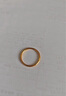 周大福 婚嫁素圈足金黃金戒指女(工費(fèi)120)16號(hào)約1.9g EOF1 曬單實(shí)拍圖