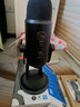 羅技（Logitech）Yeti 雪怪 USB電容麥克風(fēng)專(zhuān)業(yè)級(jí) K歌錄音電腦話筒 游戲主播直播設(shè)備 助眠直播 BLUE Yeti 黑色 曬單實(shí)拍圖