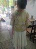 女童漢服夏裝套裝2025新款洋氣大童短袖連衣裙兒童國風(fēng)新中式裙子 翠綠色【送模特同款發(fā)簪】 170 曬單實(shí)拍圖