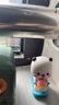 新款一二布布搖搖車載汽車中控臺擺件車內(nèi)可愛用品情侶公仔 木馬款【一二】 曬單實拍圖