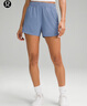 lululemon丨Lightweight 女士輕盈版超高松緊腰短褲 LW7DF3S 綠洲藍(lán) XS /4 曬單實(shí)拍圖