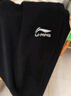 李寧（LI-NING）運動(dòng)褲時(shí)尚休閑男士舒適透氣跑步褲平口直筒訓練長(cháng)褲子男 曬單實(shí)拍圖