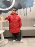 G.DUCKKIDS小黃鴨童裝兒童羽絨服男童中長(zhǎng)款加厚男孩外套冬季寶寶小惡魔衣服 黃色 90 建議1~2歲【 80-90cm】 曬單實(shí)拍圖