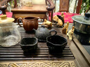 石金道新款原創(chuàng)天然冰磧巖茶壺整塊原石純手工雕刻石壺藝術(shù)透光中式茶具 《蓮蓬壺》 145ml 曬單實(shí)拍圖