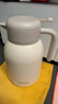 膳魔師（THERMOS）保溫壺玻璃內(nèi)膽家用大容量便攜宿舍暖水壺?zé)崴縏EHA/TEHD TEHD-米白色【熱賣推薦】 1.48L 曬單實拍圖