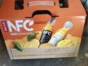 農夫山泉 100%純果汁NFC果汁300ml*12瓶繽紛禮盒裝(6瓶橙汁+6瓶芒果汁) 曬單實(shí)拍圖