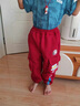 G.DUCKKIDS聯(lián)名兒童裝男童褲子春秋2025新款卡通奧特曼中小童衛(wèi)褲休閑運(yùn)動(dòng)褲 黑色 110 （建議身高100cm 4-5歲）cm 曬單實(shí)拍圖