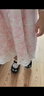 Melissa（梅麗莎）卡通小貓咪魚(yú)嘴魔術(shù)貼時(shí)尚休閑小童單鞋30901 黑色/粉色 25 25/26碼（內(nèi)長(zhǎng)約15.5cm) 曬單實(shí)拍圖