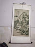 書(shū)舞堂王翚山水掛畫(huà)名人字畫(huà)詩(shī)詞仿真跡高清客廳玄關(guān)背景墻裝飾國畫(huà)卷軸 柳岸江洲圖-王翚-豎版-銀白色款 整體尺寸:寬50厘米 高100厘米（送掛鉤） 曬單實(shí)拍圖
