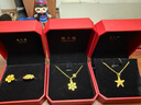 周大福金枝玉葉黃金戒指女婚嫁足金開(kāi)口戒(工費(fèi):520計(jì)價(jià))EOF1460 足金 約3.90g 曬單實(shí)拍圖