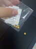 領豐金黃金豆豆AU9999足金實心真金豆子收藏節(jié)日禮物送女友節(jié)日小金豆 金豆1g 曬單實拍圖