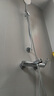 豐華（FLOVA） 淋浴套裝家用淋浴器淋雨噴頭掛墻式明裝混水閥一體式冷熱水 187mm全銅頂噴 曬單實拍圖