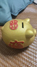侑家良品存錢罐只進不出 金豬擺件 送孩子六一兒童節(jié)禮物 中號 曬單實拍圖