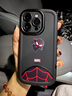 澤逸（ZEYI）適用蘋果16/pro/max手機(jī)殼 iPhone16plus/16e全包防摔卡通高級(jí)感新款泡芙硅膠軟殼小蜘蛛男女 【黑色】小蜘蛛-贈(zèng)保護(hù)膜 蘋果16pro 曬單實(shí)拍圖